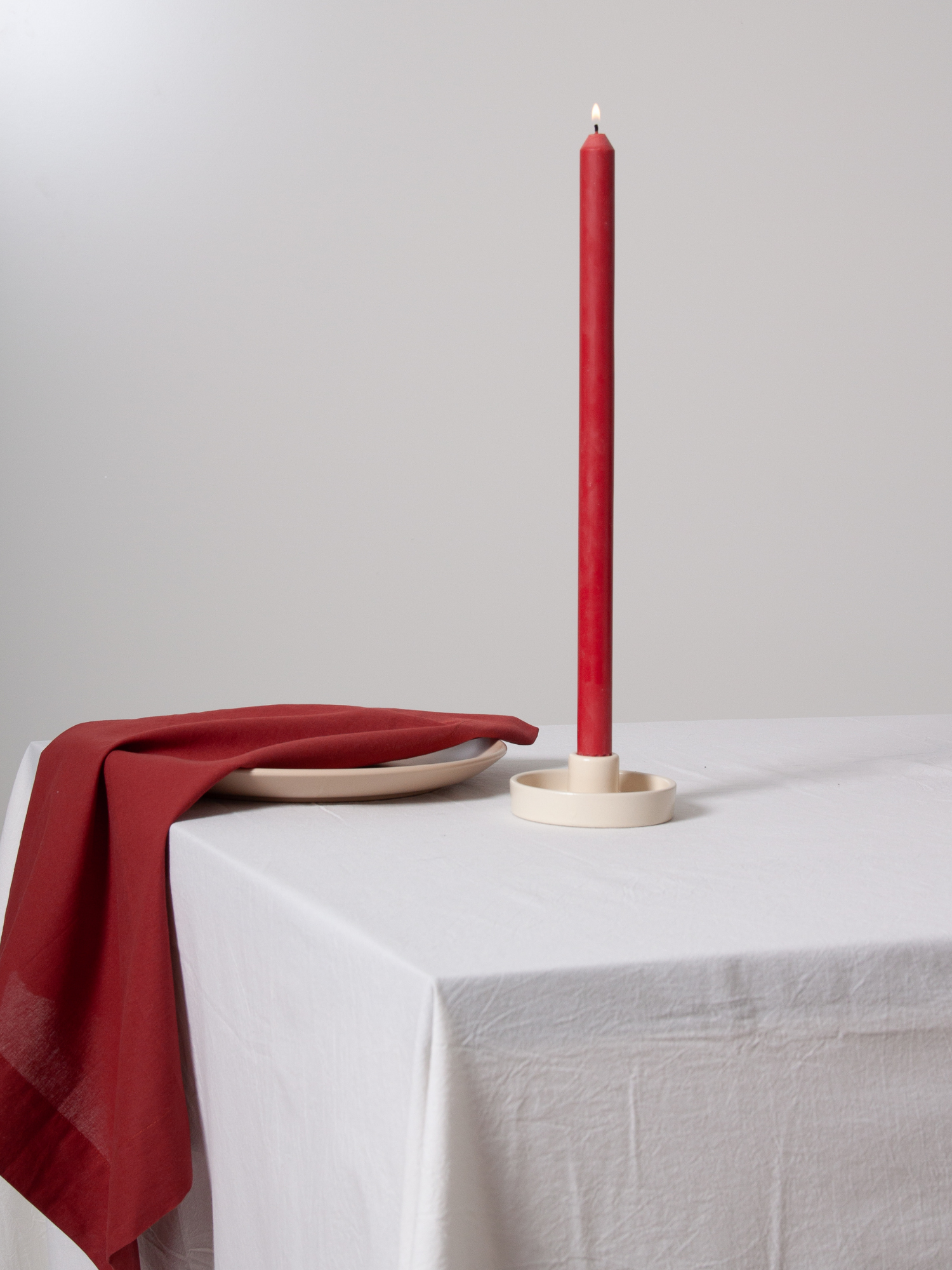 Alabaster Amara Ceramic Candle Holder - Medium Pack of 1