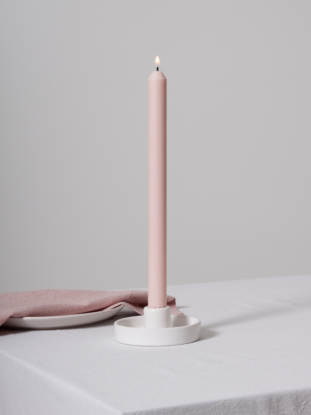 Lace Amara Ceramic Candle Holder - Medium Pack of 1