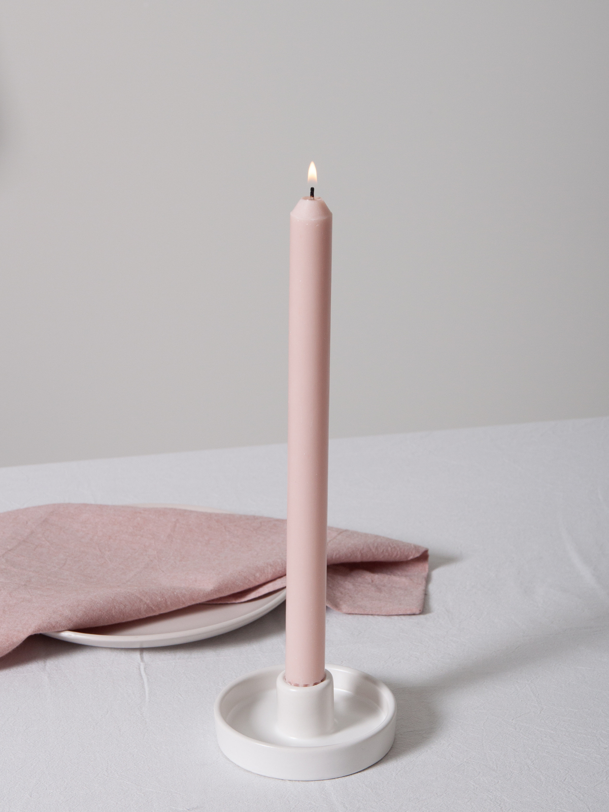 Lace Amara Ceramic Candle Holder - Medium Pack of 1
