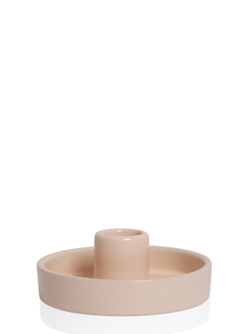 Macaron Amara Ceramic Candle Holder - Medium Pack of 1
