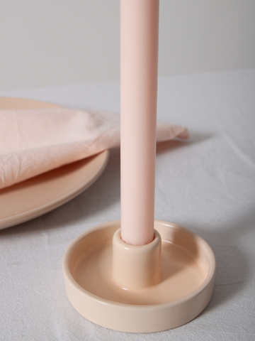 Macaron Amara Ceramic Candle Holder - Medium Pack of 1