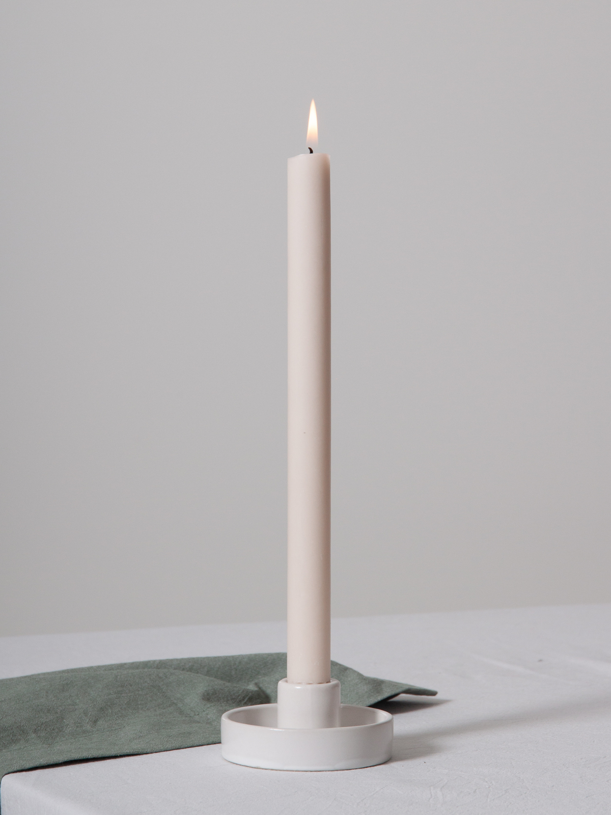 Lace Amara Ceramic Candle Holder - Small