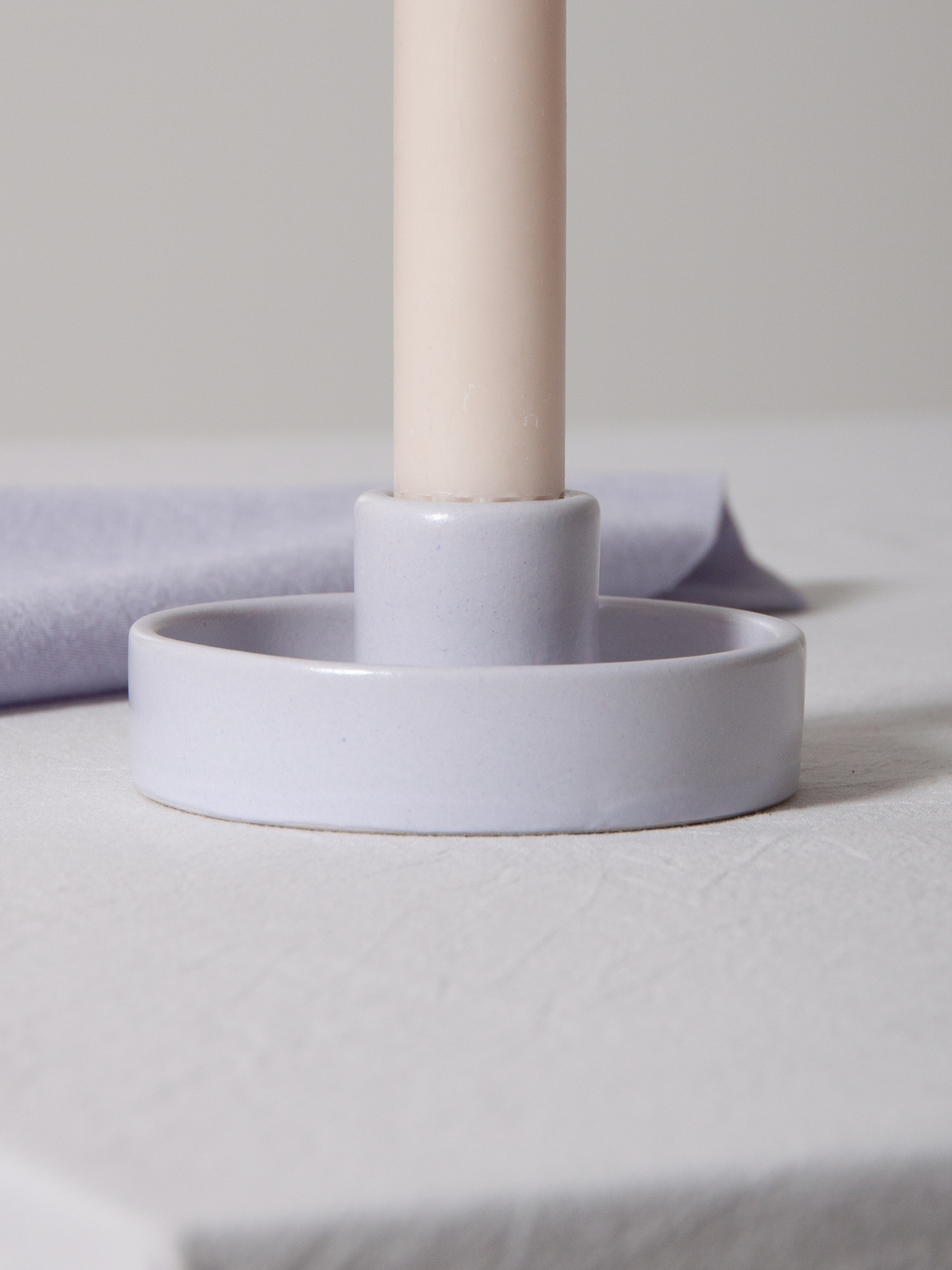 Wisteria Amara Ceramic Candle Holder - Small Pack of 1