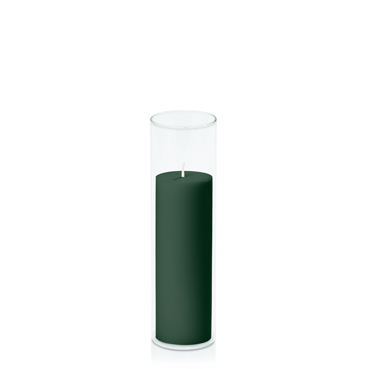Forest 5cm x 15cm Pillar in 5.8cm x 20cm Glass Pack of 1