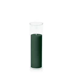 Forest 5cm x 15cm Pillar in 5.8cm x 20cm Glass Pack of 1