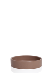 Mocha Zara Ceramic Pillar Candle Holder - Small Pack of 1