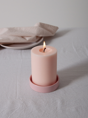 Primrose Zara Ceramic Pillar Candle Holder - Small Pack of 1