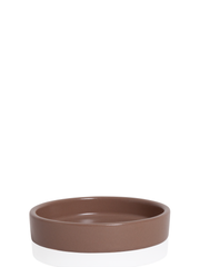 Mocha Zara Ceramic Pillar Candle Holder - Medium Pack of 1