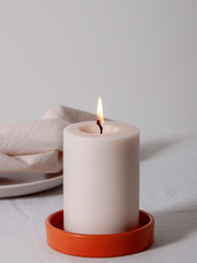 Spice Zara Ceramic Pillar Candle Holder - Medium Pack of 1