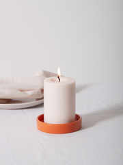 Spice Zara Ceramic Pillar Candle Holder - Medium Pack of 1