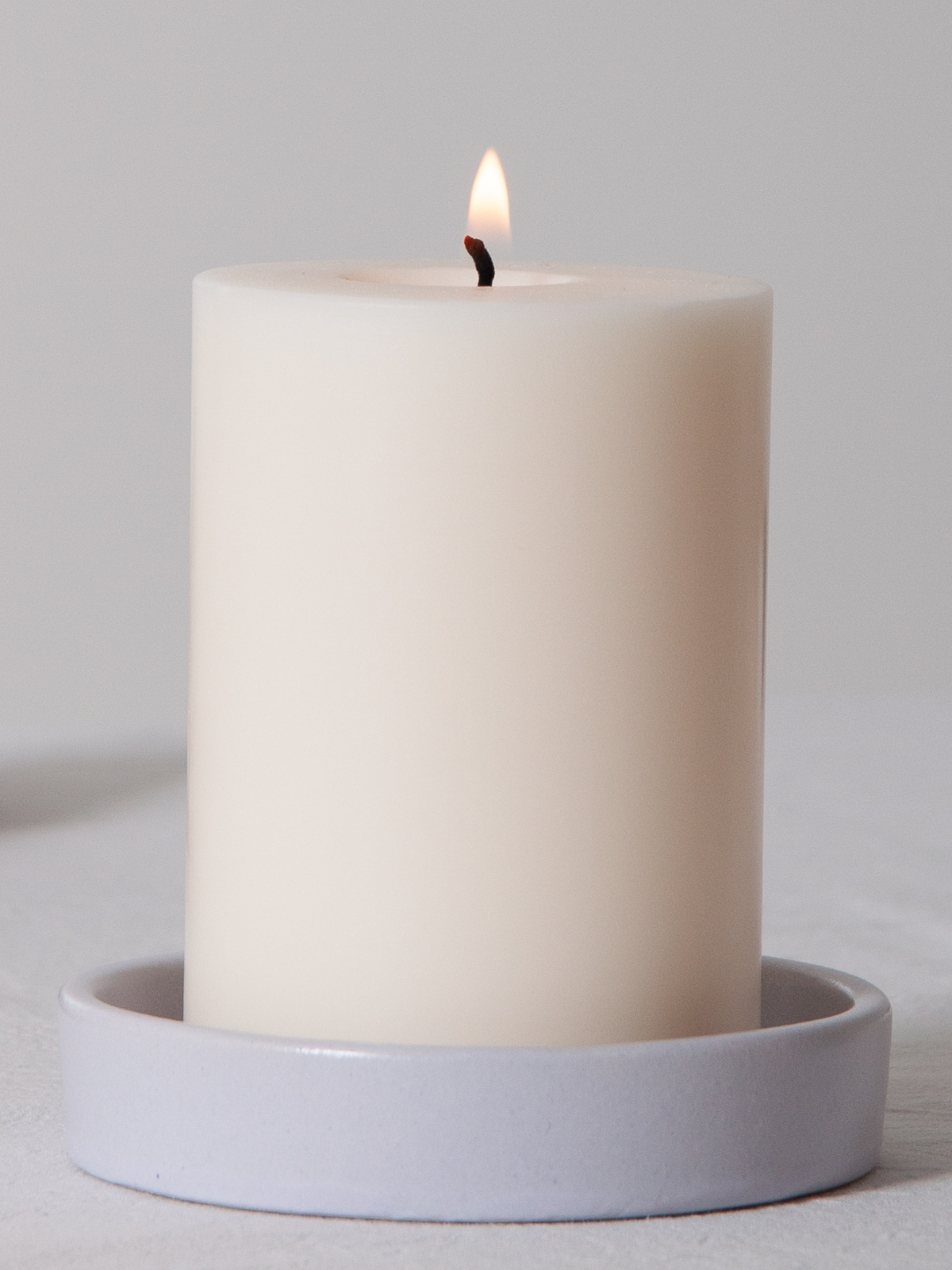 Wisteria Zara Ceramic Pillar Candle Holder - Medium Pack of 1