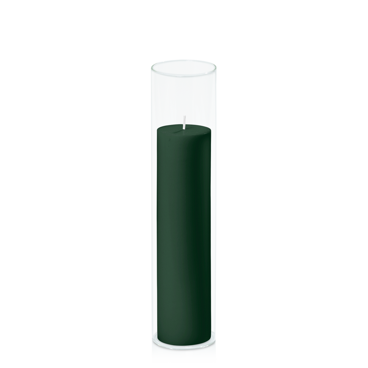 Forest 5cm x 20cm Pillar in 5.8cm x 25cm Glass Pack of 1