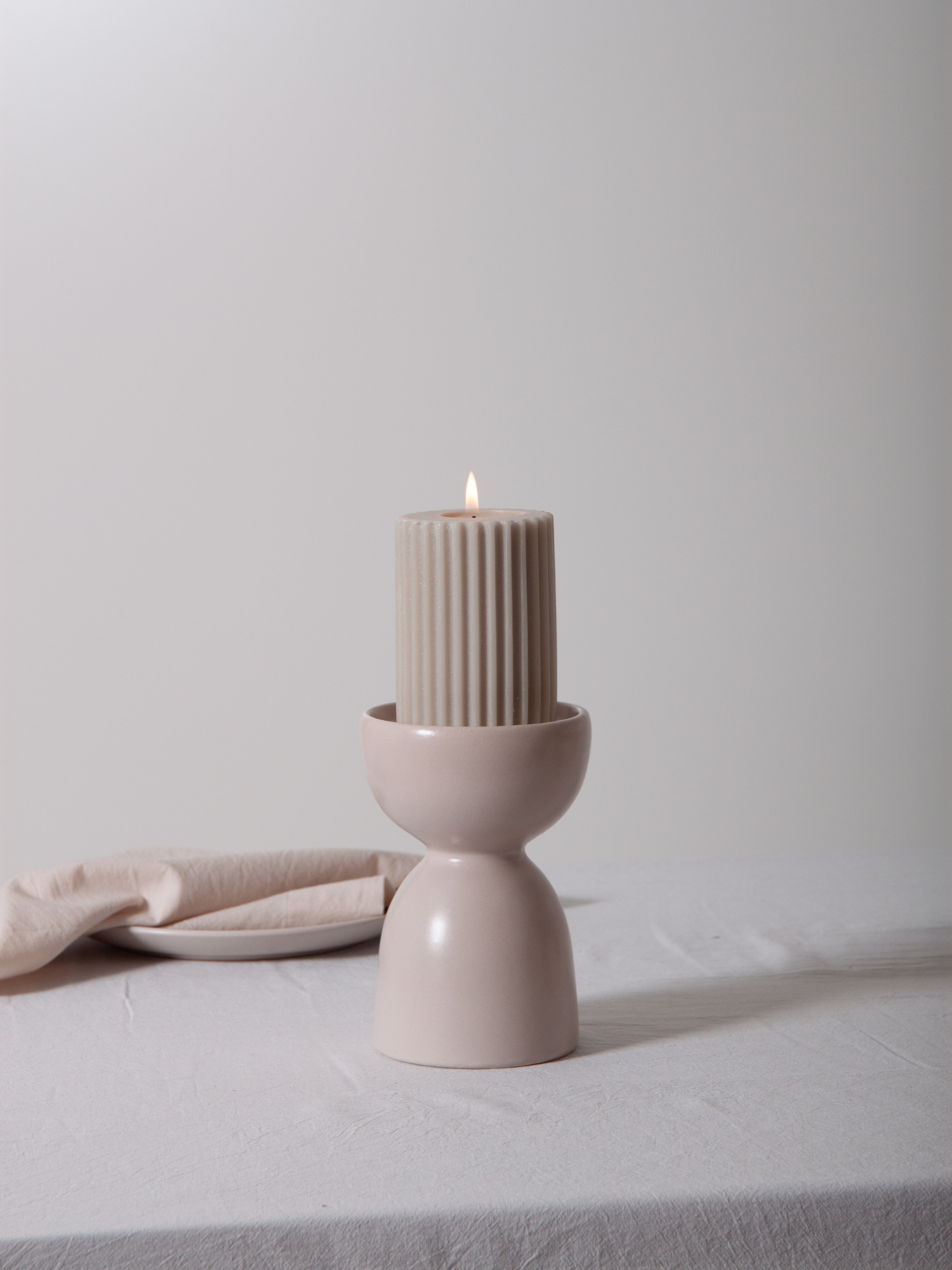 Truffle Noa Ceramic Multi Candle Holder - Medium Pack of 1