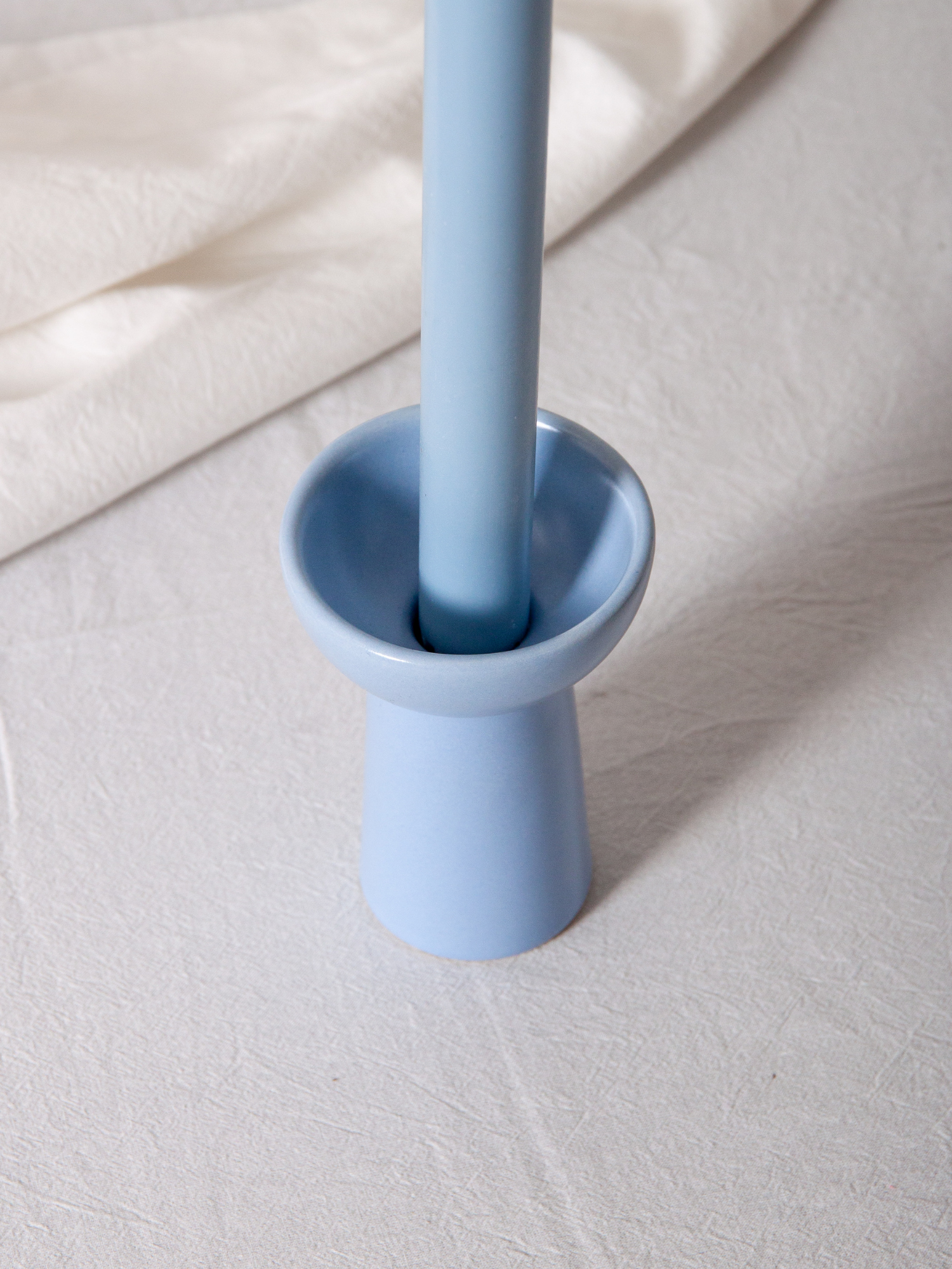 Bermuda Romy Ceramic Candle Holder - Medium Pack of 1