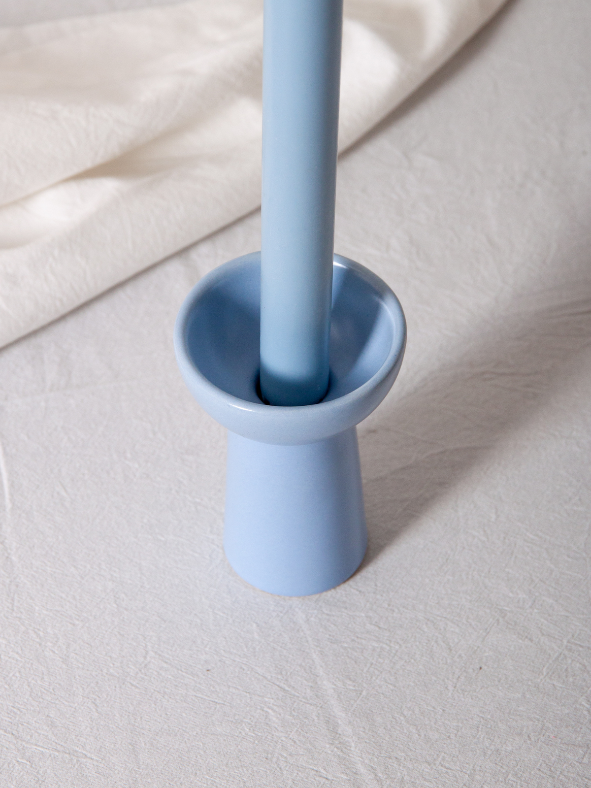 Bermuda Romy Ceramic Candle Holder - Medium Pack of 1