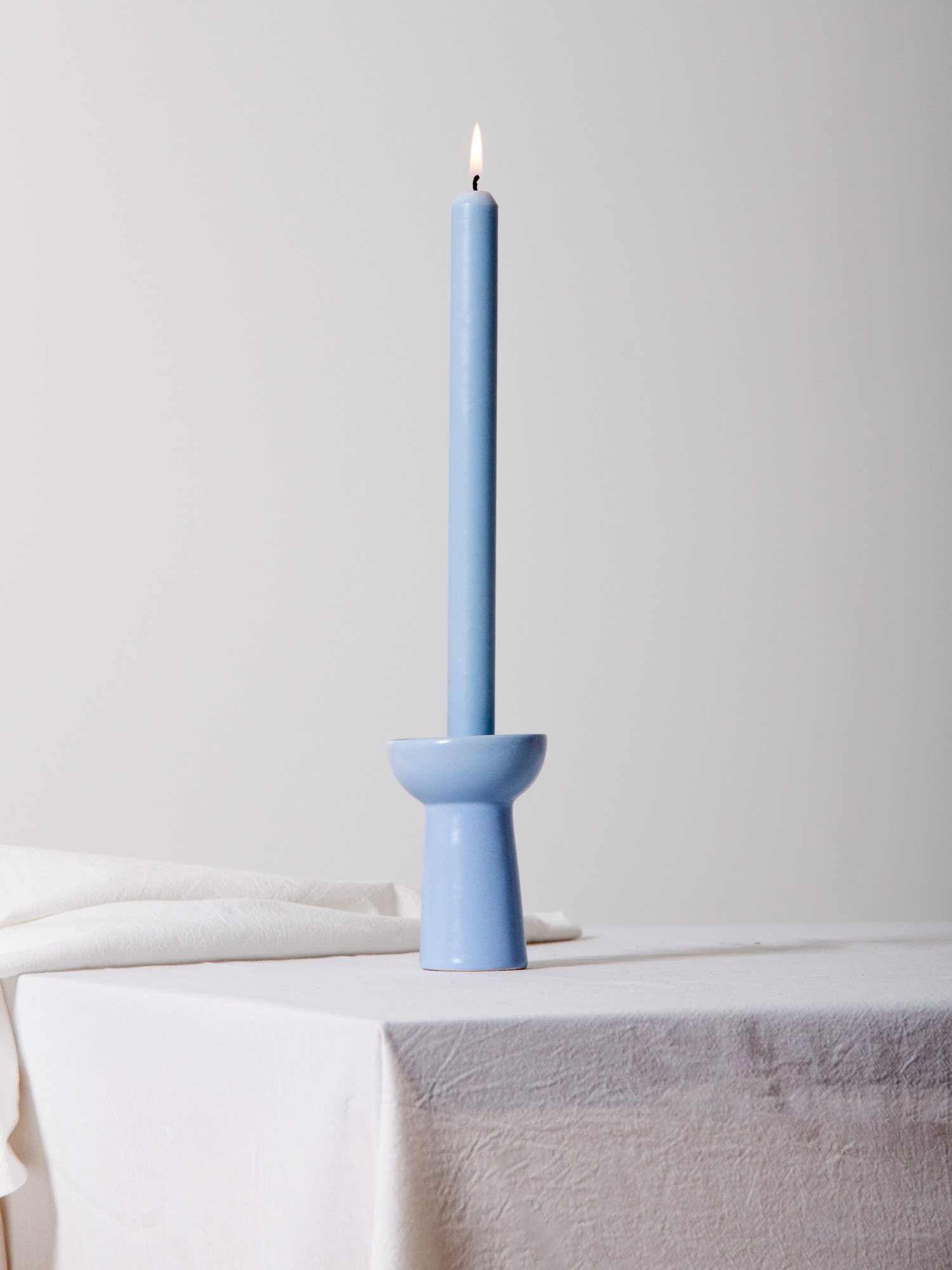Bermuda Romy Ceramic Candle Holder - Medium Pack of 1