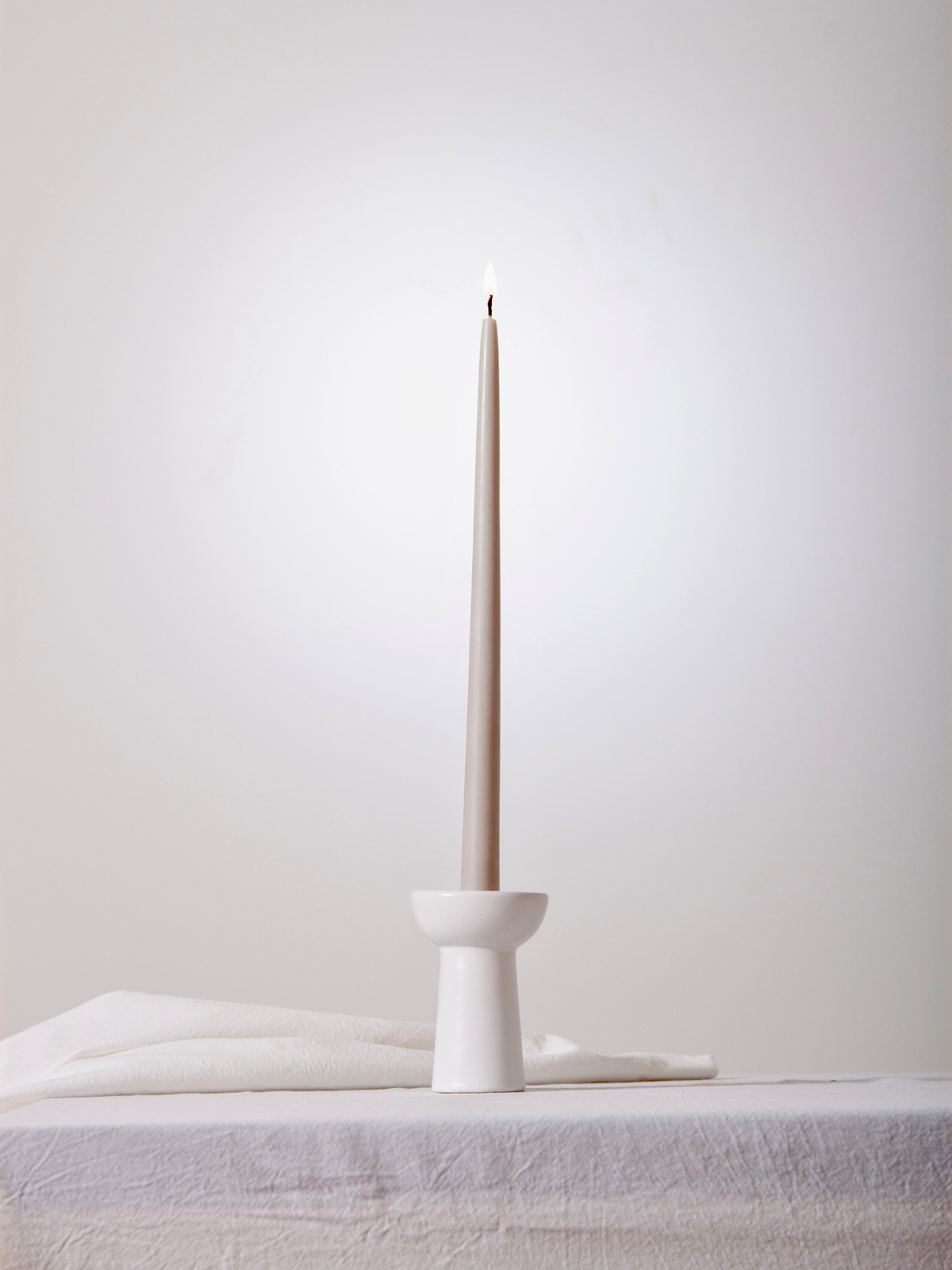 Lace Romy Ceramic Candle Holder - Medium Pack of 1