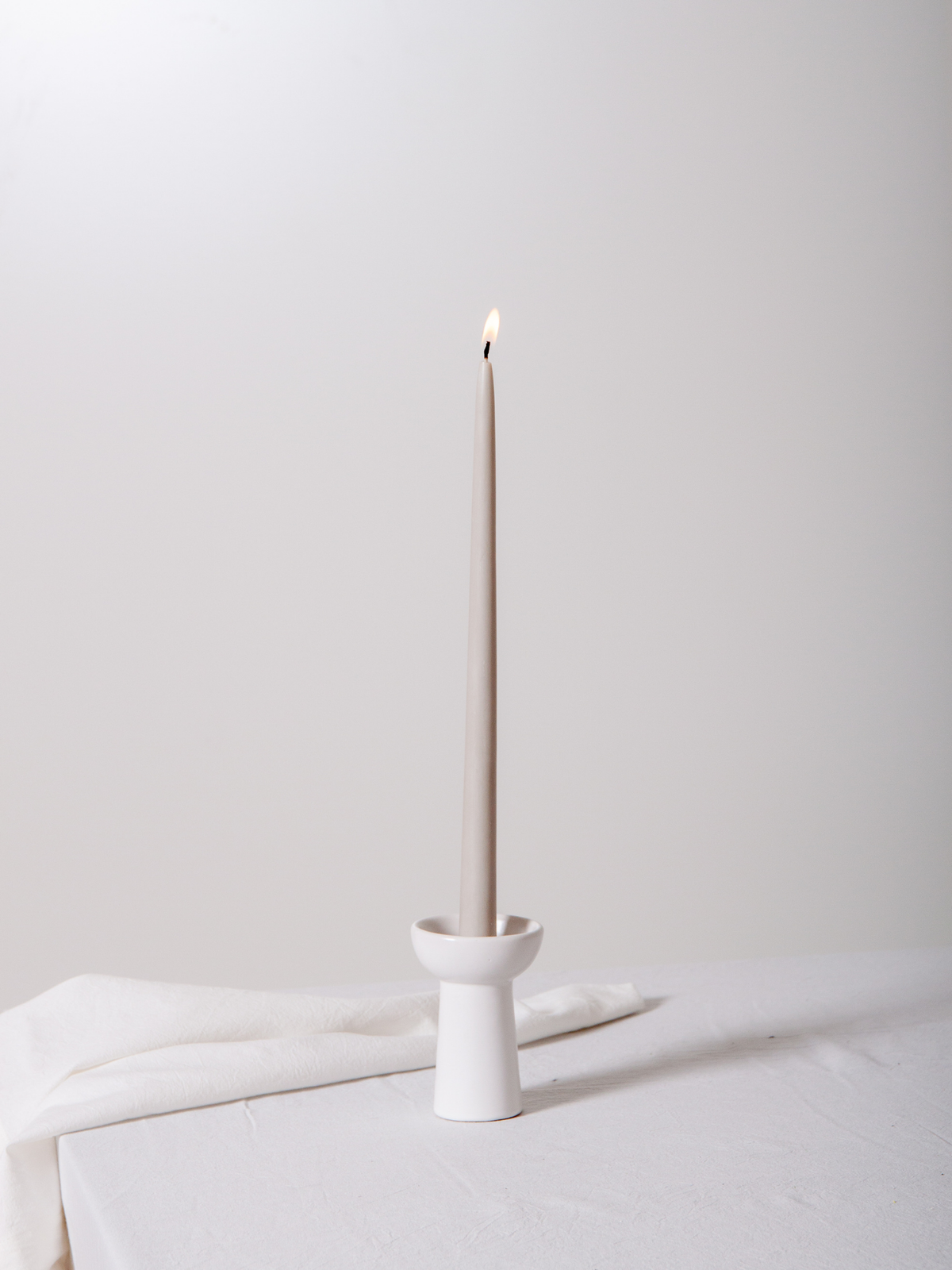 Lace Romy Ceramic Candle Holder - Medium Pack of 1