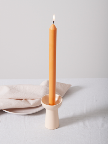 Macaron Romy Ceramic Candle Holder - Medium Pack of 1