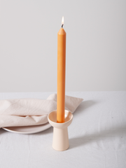 Macaron Romy Ceramic Candle Holder - Medium Pack of 1