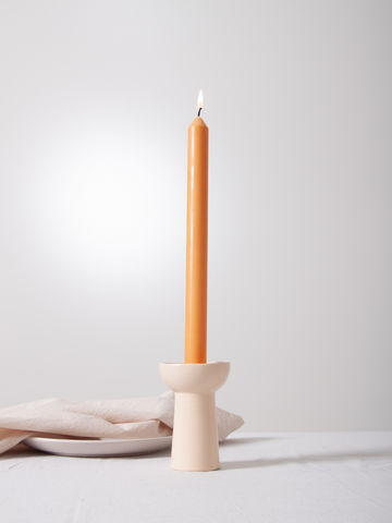 Macaron Romy Ceramic Candle Holder - Medium Pack of 1