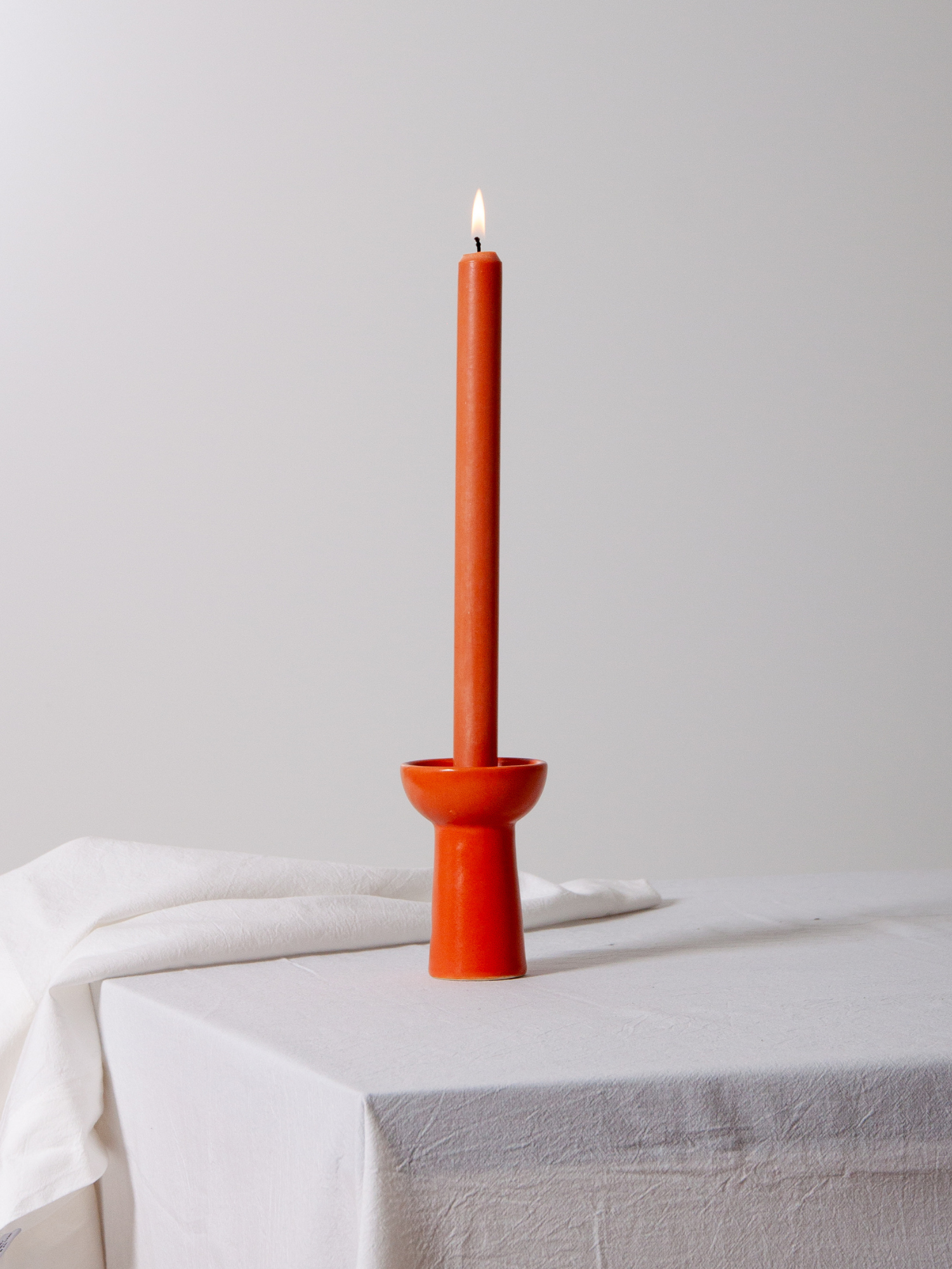 Spice Romy Ceramic Candle Holder - Medium Pack of 1