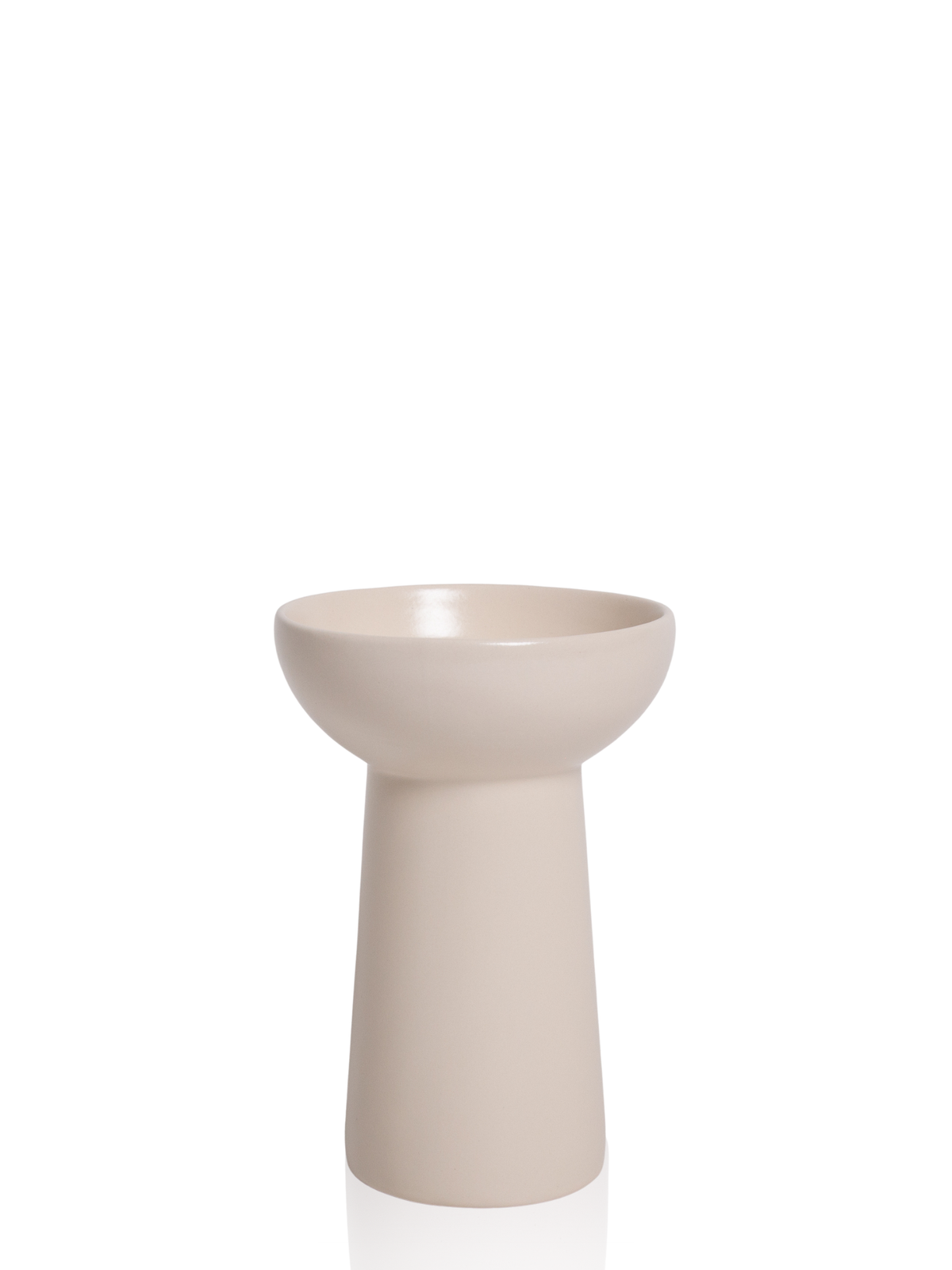 Alabaster Esme Ceramic Candle Holder - Medium Pack of 1