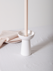 Lace Esme Ceramic Candle Holder - Medium Pack of 1