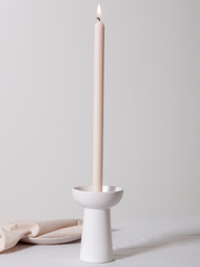 Lace Esme Ceramic Candle Holder - Medium Pack of 1