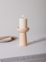 Macaron Esme Ceramic Candle Holder - Medium
