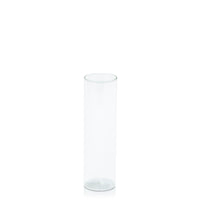 Clear 5.8cm x 20cm Glass Cylinder