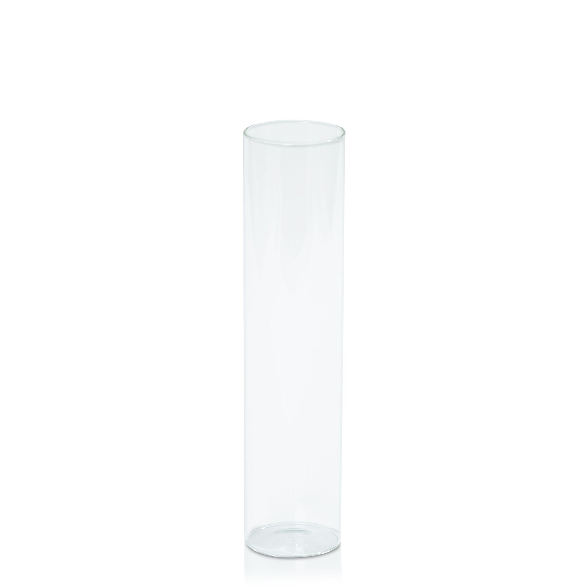 Clear 5.8cm x 25cm Glass Cylinder Pack of 1