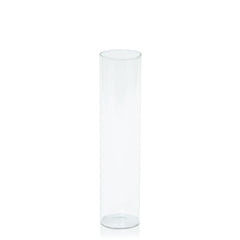Clear 5.8cm x 25cm Glass Cylinder Pack of 1