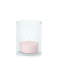 Antique Pink Tealight in 5.8cm x 7cm Glass - Set of 96