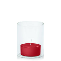 Chilli Tealight in 5.8cm x 7cm Glass - Set of 96
