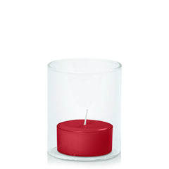 Chilli Tealight in 5.8cm x 7cm Glass - Set of 96