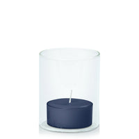 Sapphire Tealight in 5.8cm x 7cm Glass - Set of 96