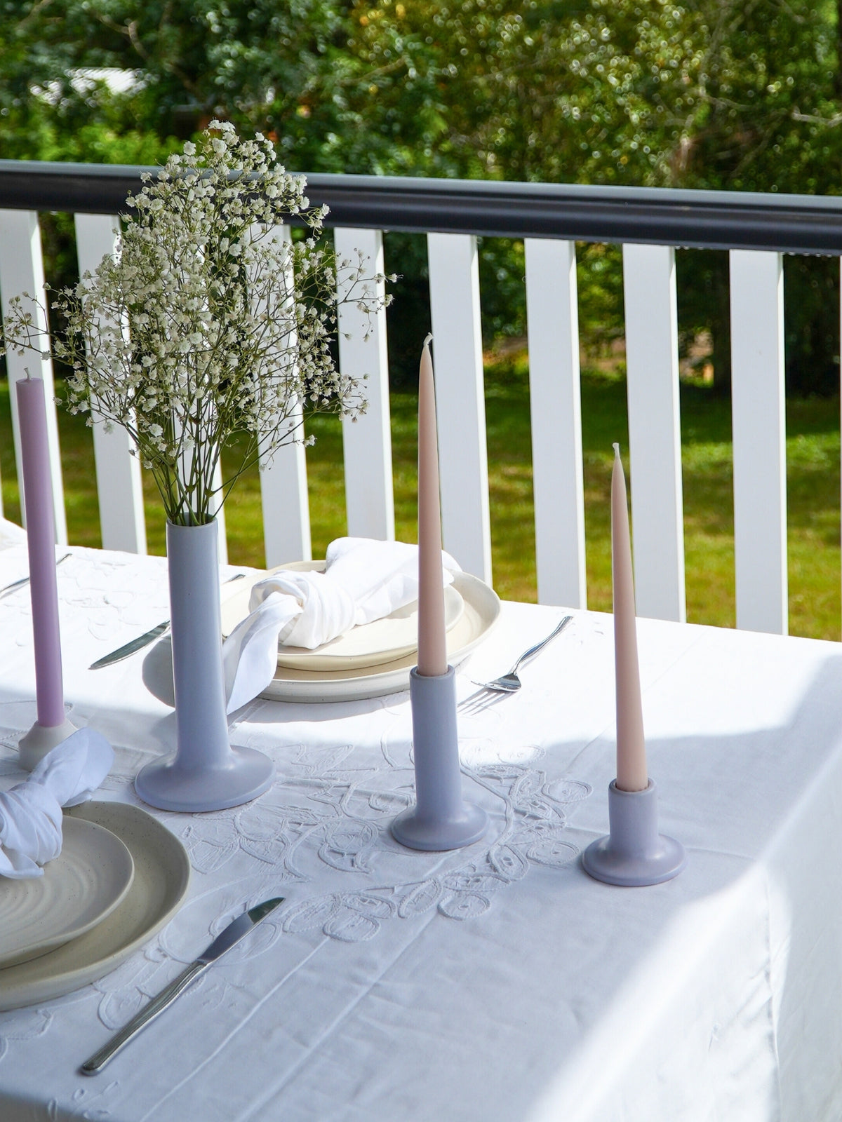 Wisteria Mona Ceramic Holder - Large Pack of 1