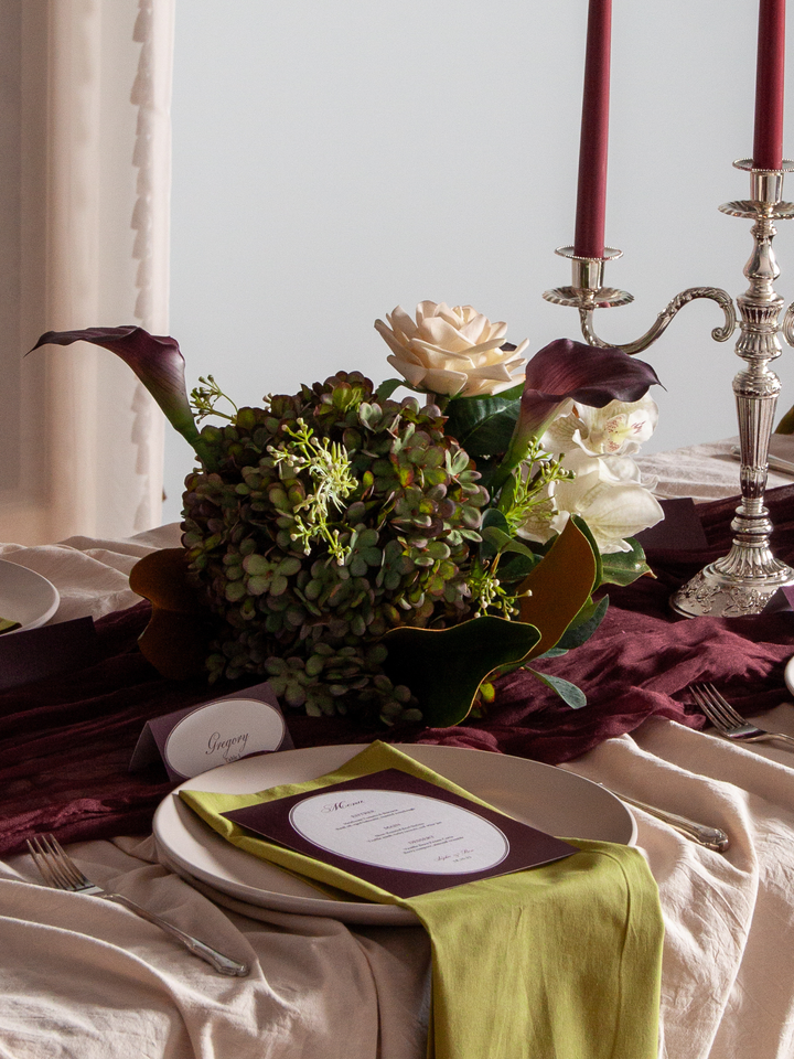 Plum Noir Wedding Cloud - Small Pack of 1