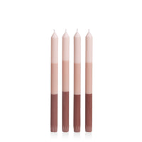 Dolce Toffee 30cm Layered Dinner Candles