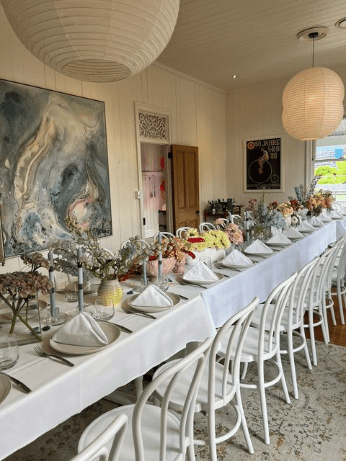 Hamptons House 30cm Layered Dinner Candles
