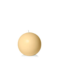 Gold 10cm Sphere Candle