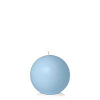 Pastel Blue 10cm Sphere Candle