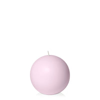 Pastel Pink 10cm Sphere Candle