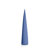 Navy 4.4cm x 25cm Cone Candle