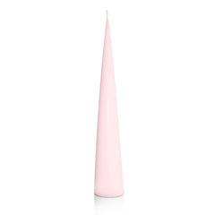Blush Pink 4.7cm x 30cm Cone Candle Pack of 1