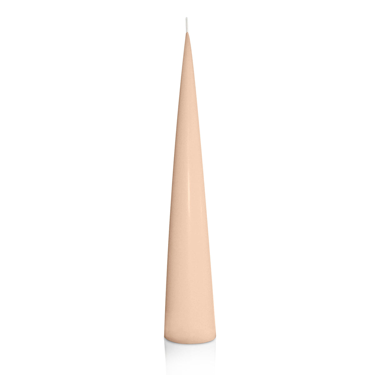 Latte 4.7cm x 30cm Cone Candle Pack of 1