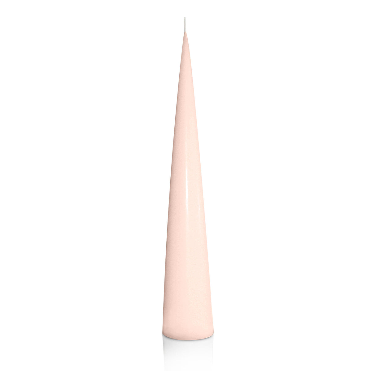 Nude 4.7cm x 30cm Cone Candle Pack of 1