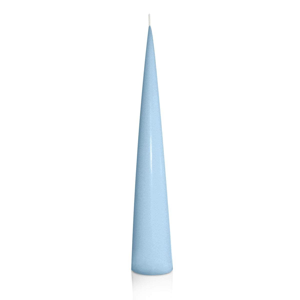 Pastel Blue 4.7cm x 30cm Cone Candle Pack of 1