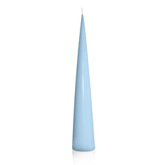 Pastel Blue 4.7cm x 30cm Cone Candle Pack of 1